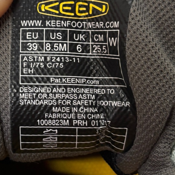 Keen Utility Detroit XT Steel Toe Electrical Hazard Work Shoes women’s size 8.5 - Picture 11 of 11